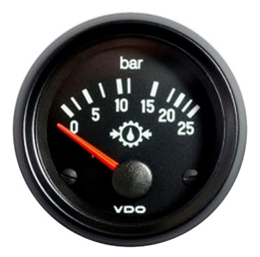 Gauges vdo oil pressure gauge